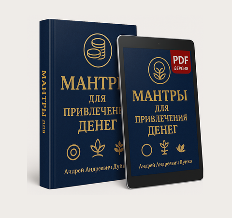 Мантри для залучення грошей (електронна книга у PDF для читання) Автор Андрій Андрійович Дуйко