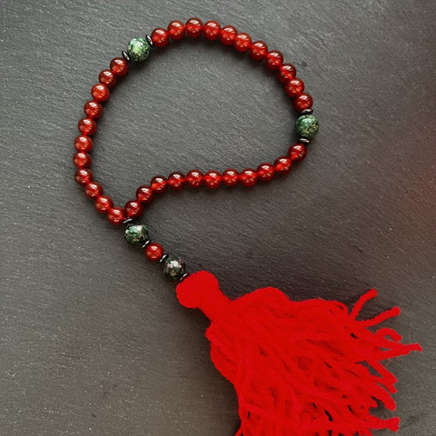 Чотки сердолік Duiko 33шт
